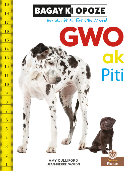 Title details for Gwo Ak Piti (Big and Small) by Amy Culliford - Available